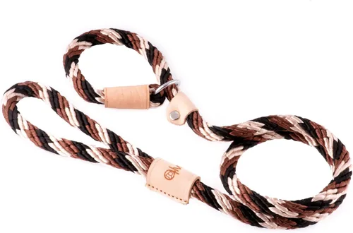 Vista 36 de Alvalley Correas de cuerda para perros con tapón, correas antideslizantes para mascotas para perros, correa suave trenzada sin tirones, ajustable