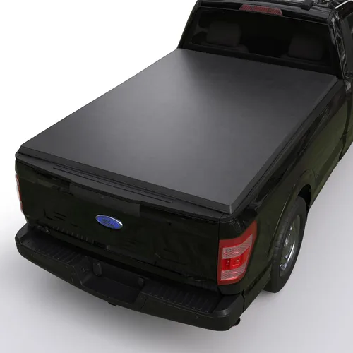 Vista 11 de Low Profile Flip-Up Tonneau Cover Fits 2004-2014 Ford F-150 2004-2014 F-150