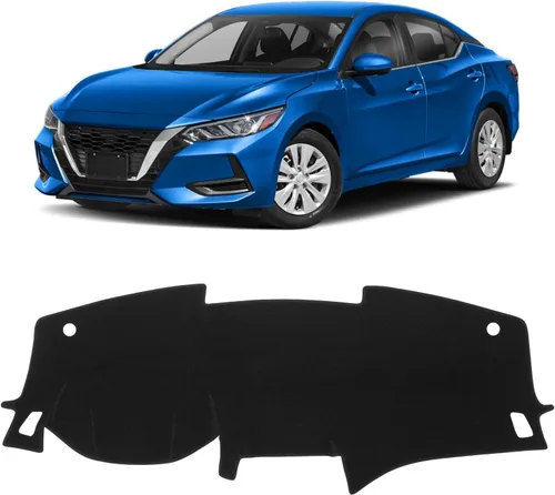 Vista 9 de FIILINES Cubierta para tablero Compatible con Mazda 3 2010-2013 Accesorios Tapete para tablero para Mazda 3 Accesorios Tapete para salpicadero