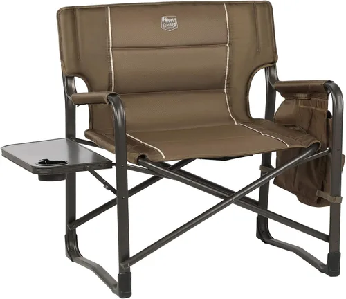 Vista 25 de TIMBER RIDGE Silla de directores extra ancha, sillas de camping plegables