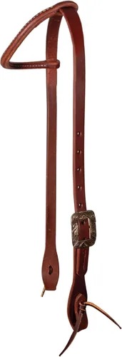 Vista 5 de Professional's Choice Ranch - Cabezales de oreja única de ¾ pulgadas Ajuste de hebilla única Aceite pesado con controles de corbata
