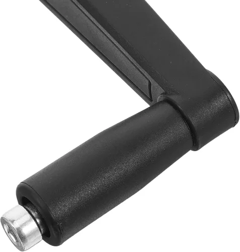 Vista 3 de Foldable Swivel Rocker Handle, Plastic Milling Machine Crank Grip Black