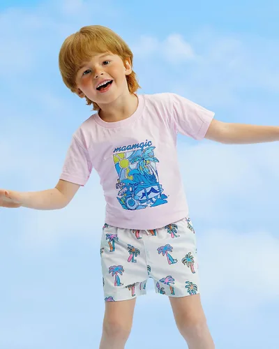 Vista 105 de maamgic Traje de baño para niños con forro de compresión elástico para niño