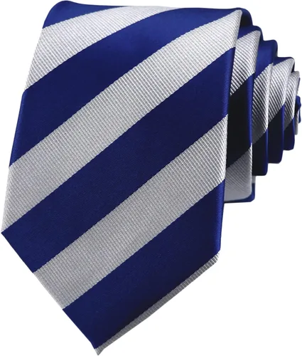 Vista 49 de Secdtie Corbata clásica de seda tejida jacquard a rayas para hombre