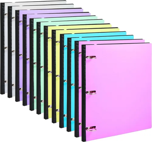 Vista 25 de WOT I Carpeta de 3 Anillos Telescópica (0.75"), Carpeta Flexible Expandible - Diseño Patentado para Fácil Portabilidad, Capacidad para 160 Hojas