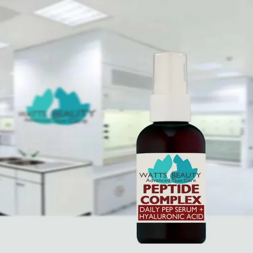 Vista 5 de De Watts Beauty, péptido afirmante de arrugas y estimulador de colágeno con ácido hialurónico, L-arginina, péptido potente, fabricado en los EE. UU.