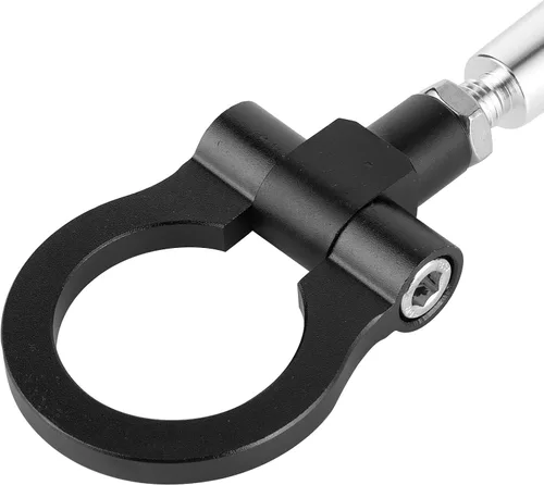Vista 8 de Gancho de remolque, gancho de remolque para JDM con tornillo para pista de carreras, anillo de remolque para GTR R35 370Z 2009 en adelante para Juke