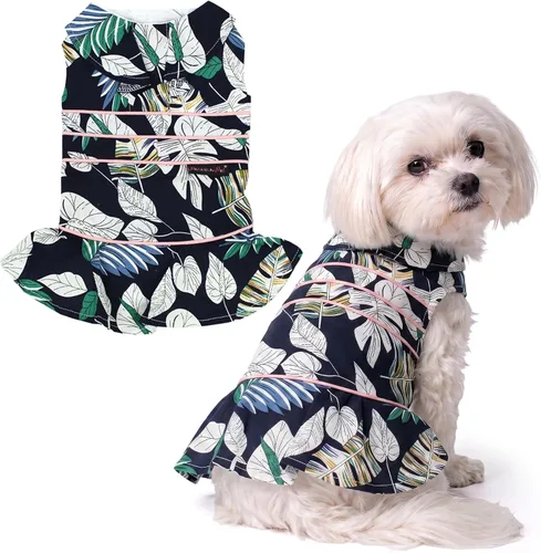 Vista 106 de Parisian Pet Chambray - Vestido para perro - Ligero sin mangas para perro, niña, talla XS Chambray en general