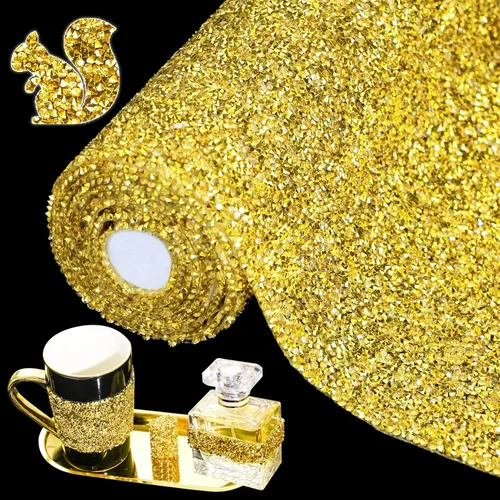 Vista 18 de Adhesivo con diamantes de imitación para decoración del hogar, calcomanías autoadhesivas para decoración de autos y manualidades