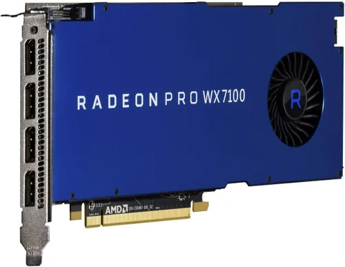 Vista 2 de AMD Radeon Pro WX 7100 100-505826 8GB 256-bit GDDR5 tarjetas de video - para estación de trabajo