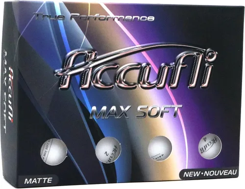 Vista 5 de ACCUFLI Pelotas de golf Max Soft