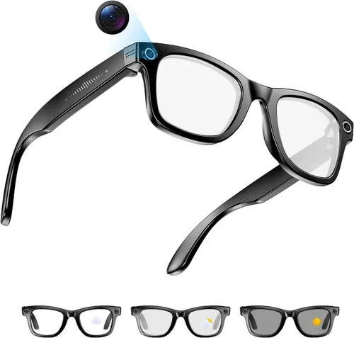 Vista 12 de AI Smart Glasses for Men Women - UV Protection Smart Sunglasses