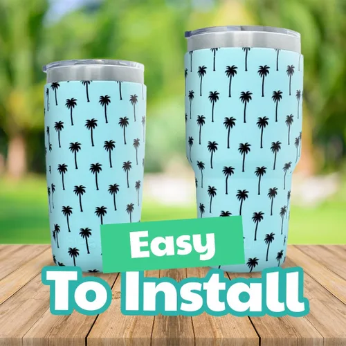 Vista 8 de Funda de silicona para vasos, compatible con vasos Yeti, RTIC, Ozark Trail, Magellan y más. Fundas aisladas personalizadas para enfriar latas