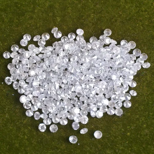 Vista 4 de gemhub Diamantes sueltos naturales redondos 10 piezas Lote I1-I3 Claridad G-H Color blanco 100% Real.., Piedra, Tono de diamante mejorado