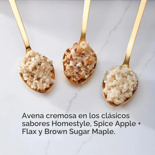 Vista 5 de Nature's Path - Paquete de variedad de avena orgánica, 11.3 oz (Paquete de 6), sin gluten, sin transgénicos