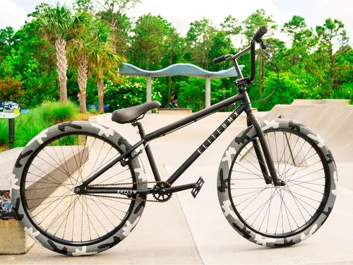 Vista 4 de Bicicleta Elite BMX de 18", 20" y 26" Modelo Freestyle Bike – 3 piezas manivela