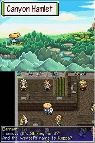 Vista 5 de Mystery Dungeon Shiren the Wanderer - Nintendo DS