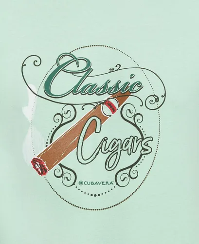 Vista 3 de Cubavera Camiseta clásica de manga corta para hombre