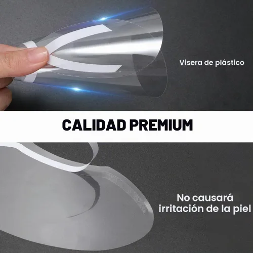 Vista 4 de 30 unidades de protectores faciales y oculares para ducha, viseras transparentes protectoras de maquillaje, protector de cejas para ducha
