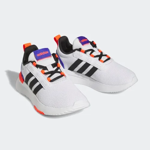 Vista 5 de adidas Tenis Racer TR21 unisex para niños, Gris, Negro