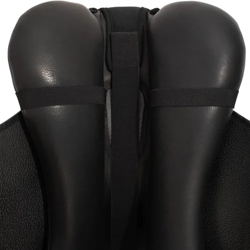 Vista 6 de Acavallo Ortho Pubis - Protector de asiento de gel en doma con Dri-Lex, mediano, color negro