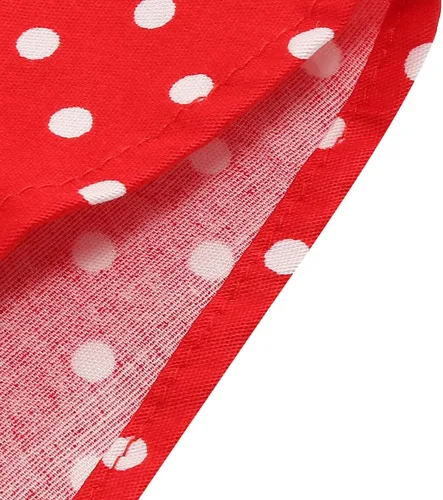 Vista 5 de Vestidos retro de los años 50 para mujer, vestido vintage de cóctel estilo halter swing de los años 50, vestidos de fiesta de té estilo pin up