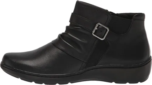 Vista 9 de Clarks Women's Cora Rouched Ankle Boot