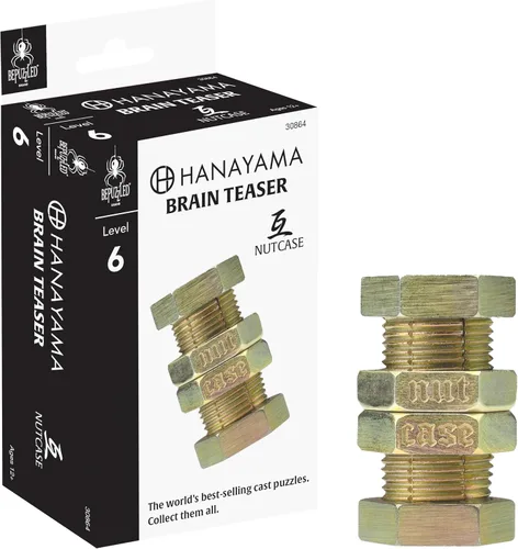 Vista 10 de Rompecabezas de metal fundido para el cerebro Equa Hanayama (nivel 6)
