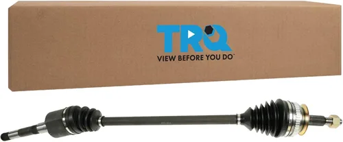 Vista 198 de TRQ Conjunto de eje CV delantero del lado del conductor o del pasajero Compatible con Subaru Crosstrek 2016-2017 2014-2015 XV Crosstrek Para