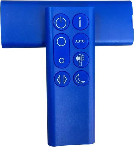 Vista 5 de Mando a distancia de repuesto compatible con Dyson TP04 DP04 TP06 TP09 Pure Cool Purifying Fan (azul)