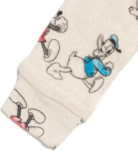Vista 5 de Disney Mickey Mouse Pluto Donald Duck Baby Snap Sleep N Play - Overol recién nacido a bebé