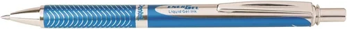 Vista 7 de Pentel BL407-A Línea Ancho, Rodillo de Gel Líquido Sterling con Mecanismo de Presión, 0.014 in Oro