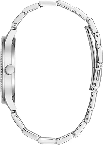 Vista 2 de Caravelle Mens Dress Quartz Coin Edge Bezel Watch