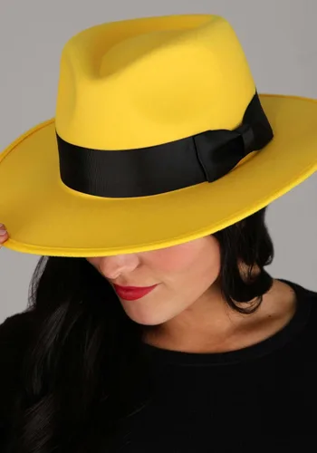 Vista 3 de Fun Costumes Sombrero Detective Amarillo