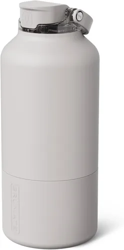 Vista 63 de BrüMate Rise - Botella de agua de 25 onzas con pajita de silicona cubierta 100 % a prueba de fugas, botella de agua de acero inoxidable aislada
