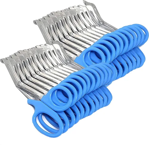 Vista 16 de Juego de 24 tijeras paramédicas EMT de 7.25 pulgadas, hechas de acero inoxidable de alta calidad, regalo ideal para EMT, enfermeras, médicos