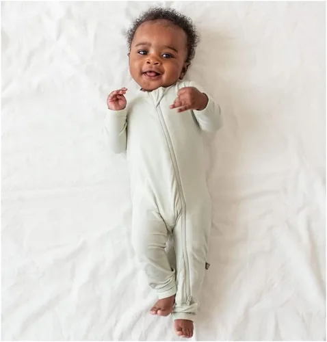 Vista 7 de Baby Unisex Soft Footies Zipper Closure Footless Pajama Sleepers Pjs N' Plays One-Piece Romper 0-24M