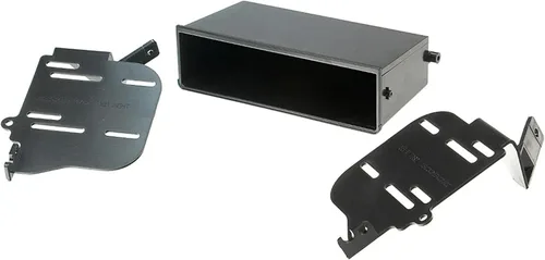 Vista 9 de Scosche HY1628SB - Kit de instalación de radio de bolsillo doble o DIN individual con radio de bolsillo de almacenamiento, compatible con Hyundai