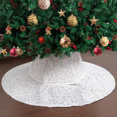 Vista 23 de Mr. Pen Falda de árbol de Navidad, 36 pulgadas, falda de árbol de Navidad