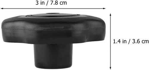 Vista 2 de Mipcase Pomo de repuesto para tapa de olla, 4 piezas universales de repuesto para olla a presión, cacerola, tapa de olla