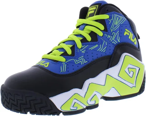 Vista 18 de FILA Hombres Grant Hill 2 Zapatos 008 Negro/Sunny Lime/Castlerock