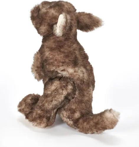 Vista 6 de The Petting Zoo Animal de peluche de canguro, regalos para niños, animales salvajes del zoológico Onez, juguete de peluche canguro de 9 pulgadas
