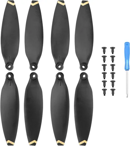 Vista 10 de 8/16 piezas de hélice de liberación rápida para FIMI X8 Mini/Mini V2 Dron, accesorios ligeros para ventiladores de ala de cuchilla, accesorios
