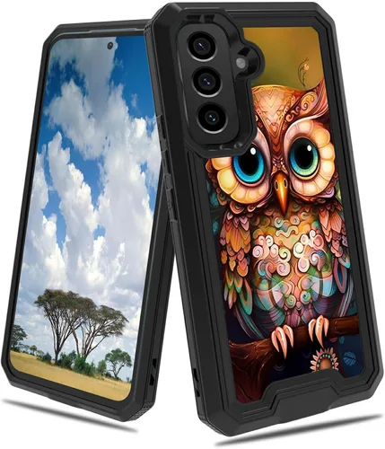 Vista 104 de Funda para Samsung S23 FE Galaxy S23 FE 2 en 1 PC duro de doble capa TPU suave a prueba de golpes Funda protectora para Samsung Galaxy S23 FE 6.4