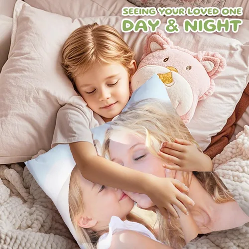 Vista 2 de Bemaystar Almohada personalizada con imagen, almohada personalizada con foto, funda de almohada personalizada con foto, regalos personalizados