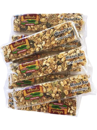 Vista 2 de La Molienda Barra Mixnut Jumbo de 5 onzas (8 barras)