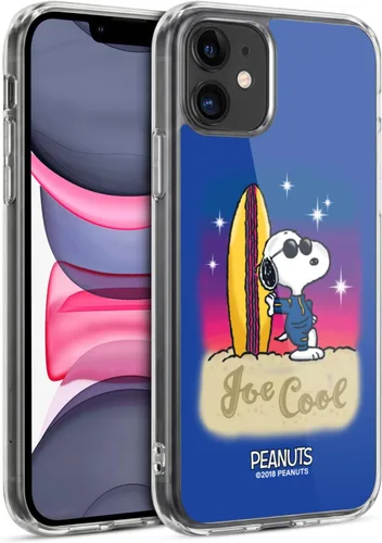 Vista 110 de Head Case Designs Funda de gel con licencia oficial de Peanuts Beach Surf Snoopy Boardwalk Airbrush [protección de grado militar] compatible