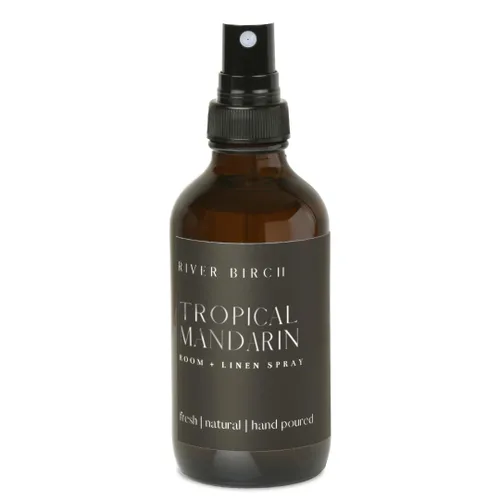 Vista 12 de River Birch Perfume de Lino y Ambiente con Aroma Navideño Fragancia para el Hogar Botella de Vidrio Ámbar de 4 oz Aroma Exclusivo de Lujo