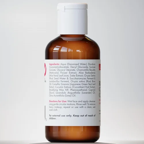 Vista 8 de Shinbi Beauty Productos para el cuidado de la piel de lavado facial japonés, limpiador de té verde con agua de arroz japonés, 99% de belleza