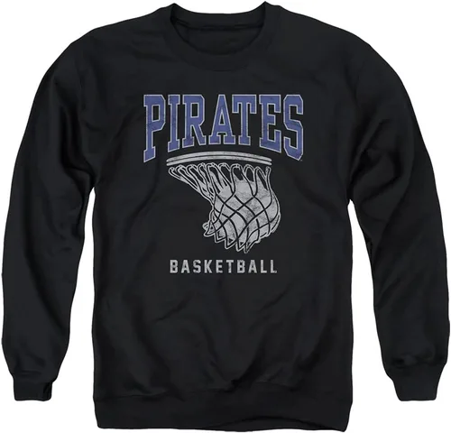 Vista 3 de Seton Hall University Sudadera oficial de baloncesto unisex con cuello redondo para adultos